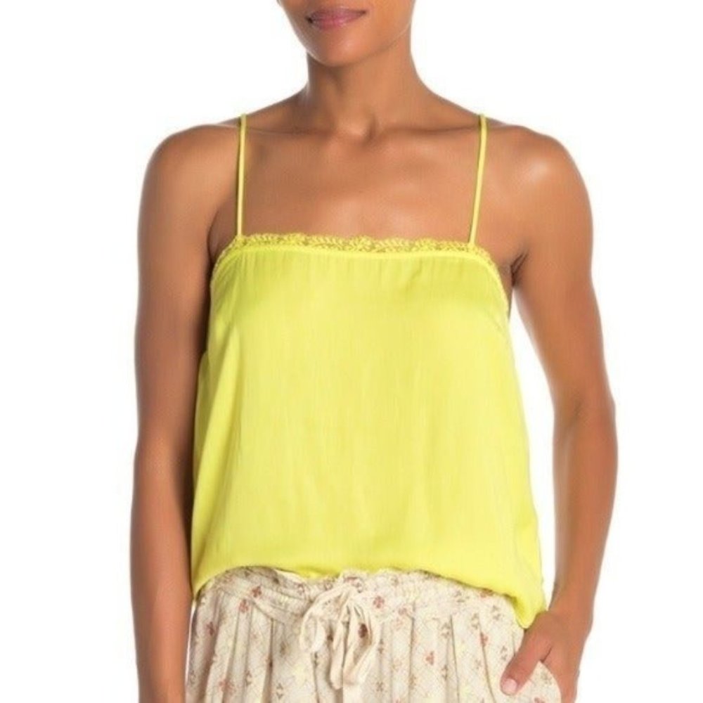 Free People Beyond Me Cami Lemon NWT